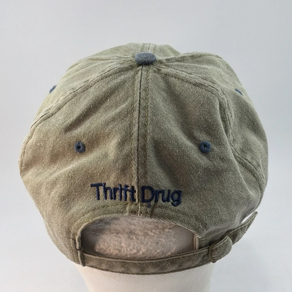 Vintage US Postal Service Cycling Team Hat Cap Bike Tour de France Khaki Dad